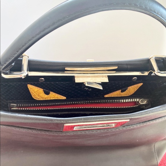 FENDI Peekaboo Monster Python Leather - RARE - AUT - Picture 9 of 10